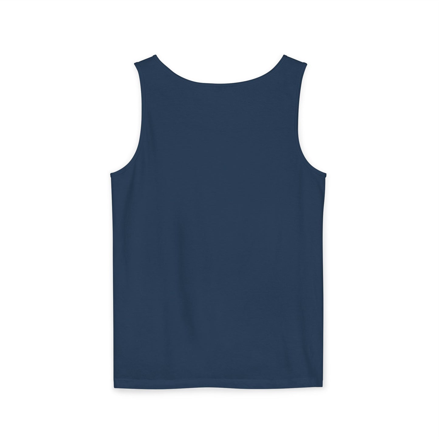 Unisex Garment-Dyed Tank Top, Relaxed Summer Top, Nautical Humor Shirt, Beach Party Attire, Sailing Gift