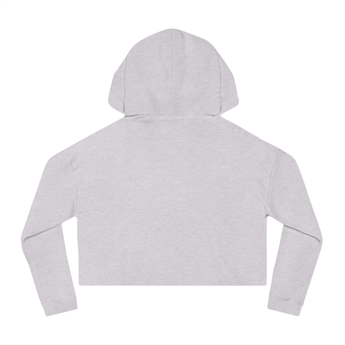 Cropped Hooded Sweatshirt with NoBOty Design, Trendy Casual Wear, Gift for Her, Cozy Layering Top, Perfect for Spring, Gym Style