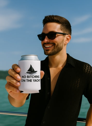 Nautical Can Cooler Sleeve