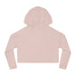 Cropped Hooded Sweatshirt with NoBOty Design, Trendy Casual Wear, Gift for Her, Cozy Layering Top, Perfect for Spring, Gym Style