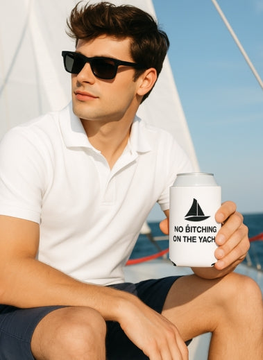 Nautical Can Cooler Sleeve