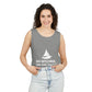 Unisex Garment-Dyed Tank Top, Relaxed Summer Top, Nautical Humor Shirt, Beach Party Attire, Sailing Gift