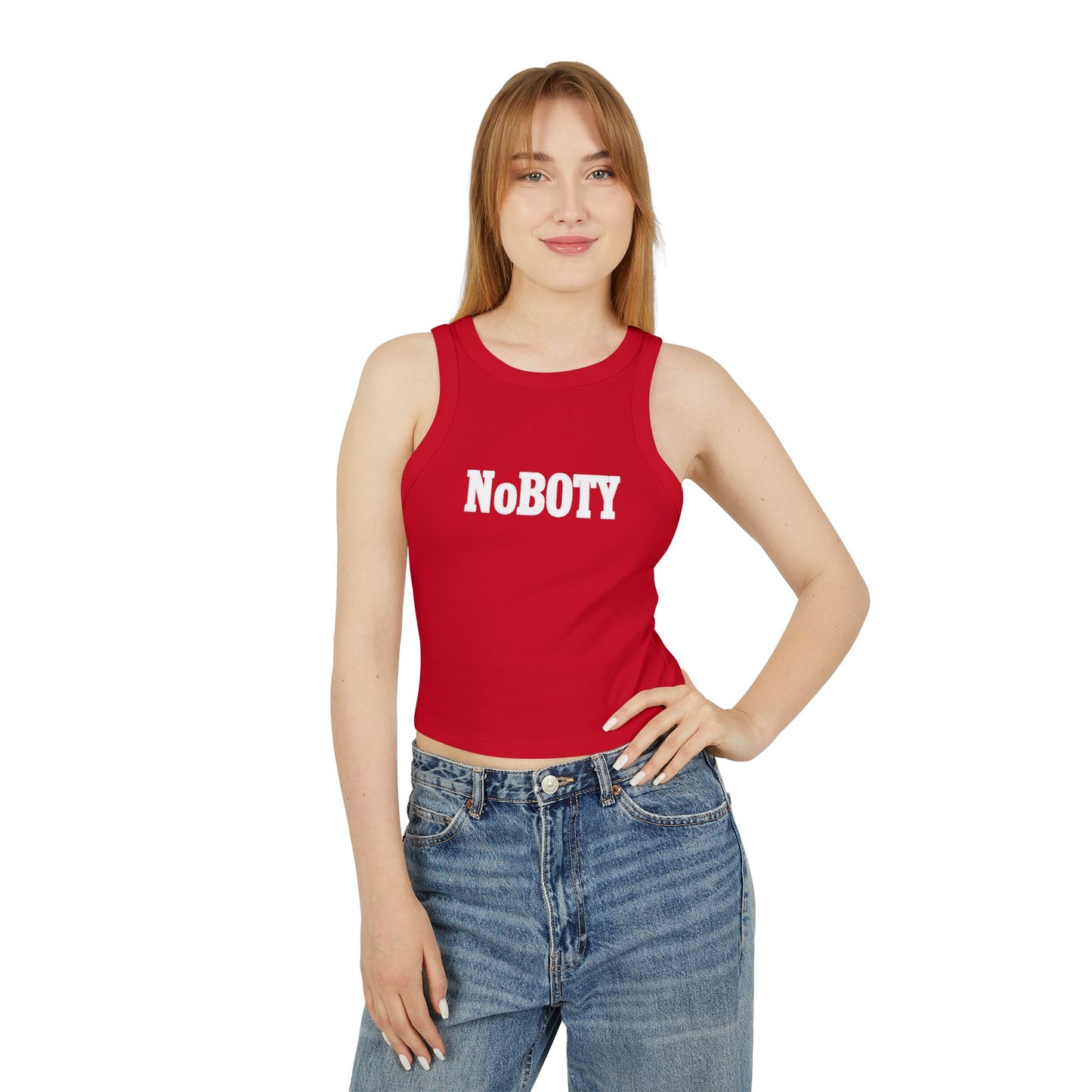 No Bitching on the Yacht Micro Rib Racer Tank Top