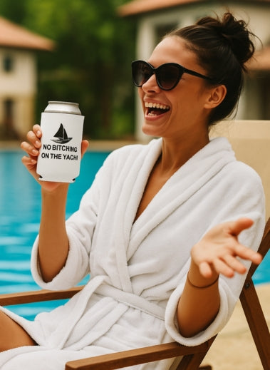 Nautical Can Cooler Sleeve