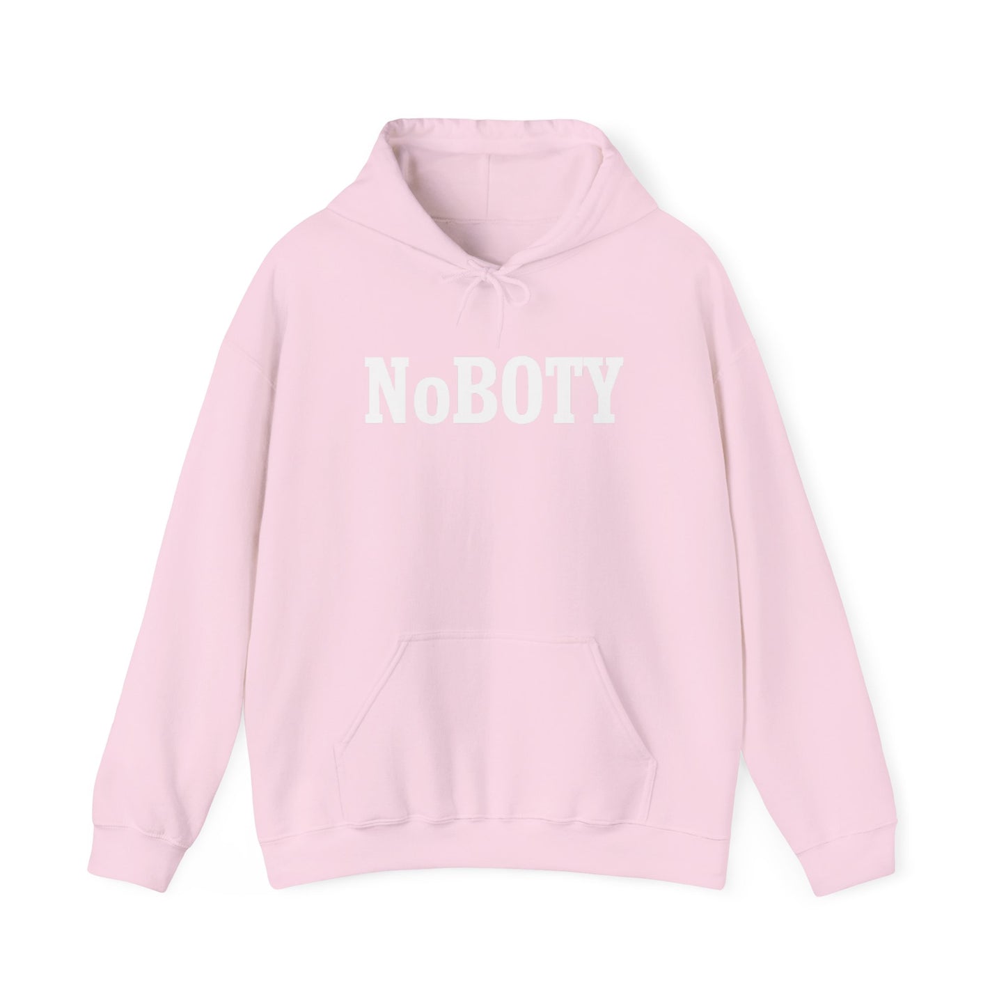 NoBOTY Statement Hoodie, Casual Unisex Sweatshirt, Motivational Pullover, Perfect for Gifting, Everyday Wear, Trendy Fashion