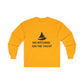 No Bitching on the Yacht Long Sleeve Tee - Unisex Cotton Shirt for Nautical Lovers