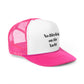 No Bitching on the Yacht trucker cap