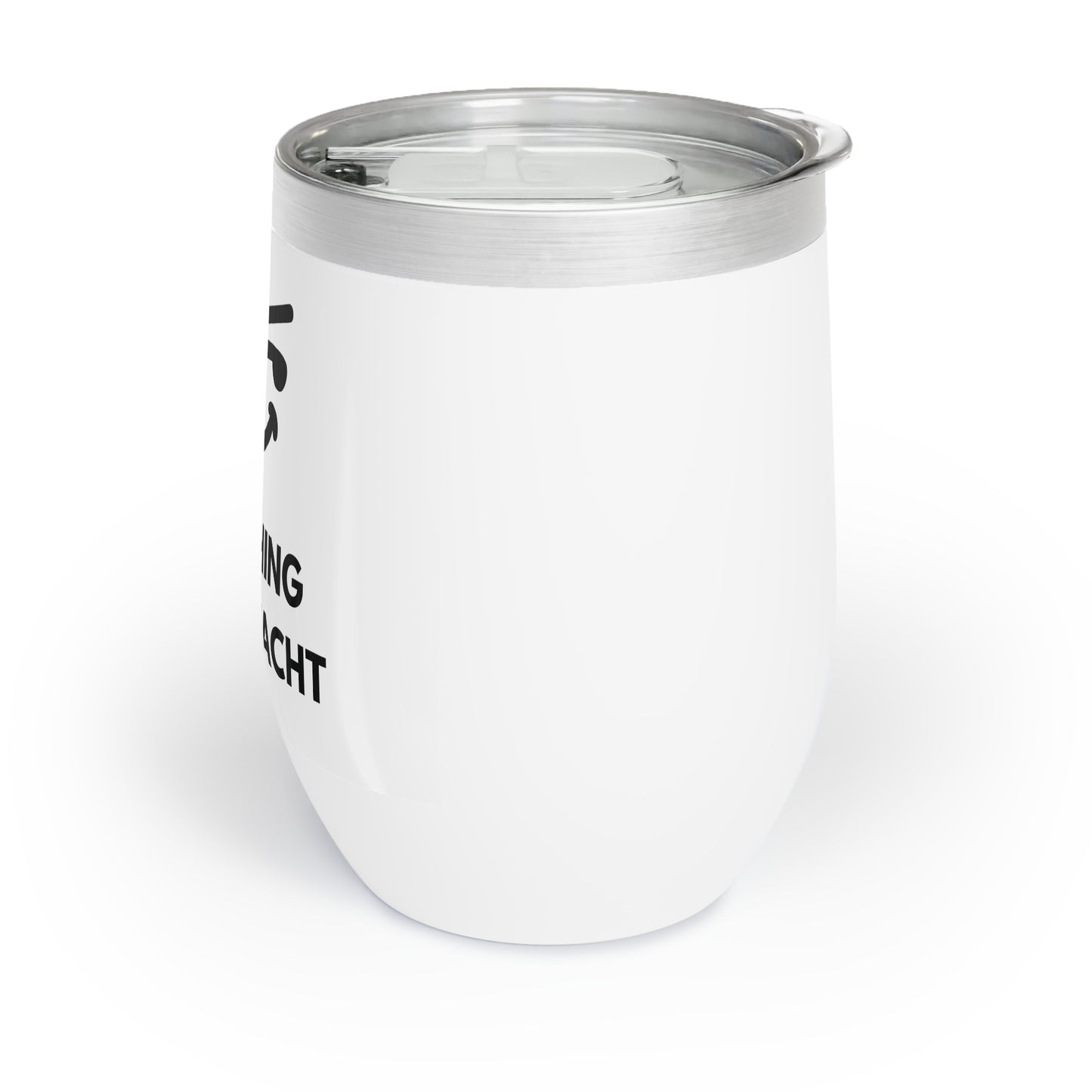 Funny Wine Tumbler for Relaxing Days – "No Bitching on the Yacht"