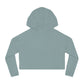 Cropped Hooded Sweatshirt with NoBOty Design, Trendy Casual Wear, Gift for Her, Cozy Layering Top, Perfect for Spring, Gym Style