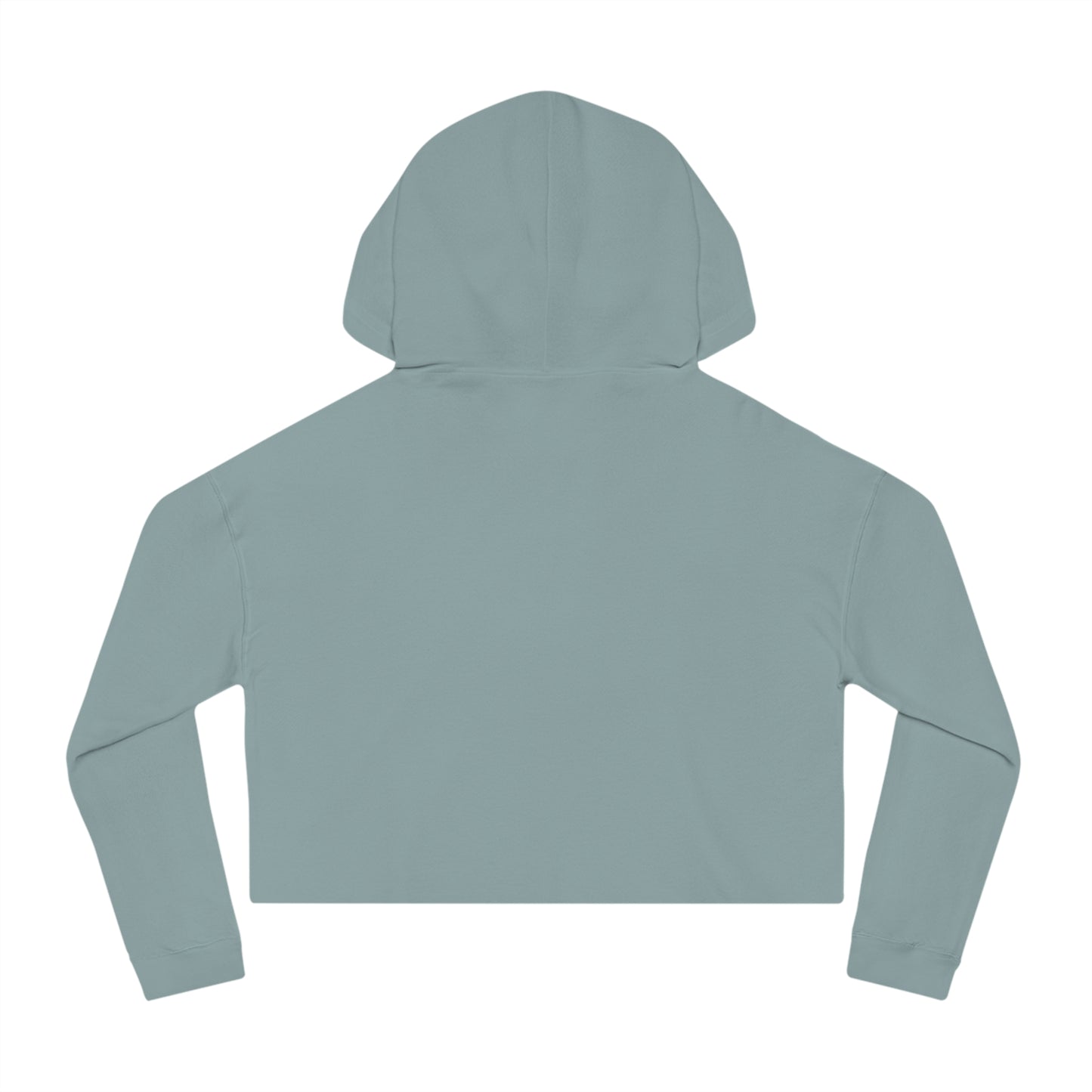 Cropped Hooded Sweatshirt with NoBOty Design, Trendy Casual Wear, Gift for Her, Cozy Layering Top, Perfect for Spring, Gym Style