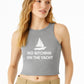 No Bitching on the Yacht Micro Rib Racer Tank Top