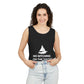 Unisex Garment-Dyed Tank Top, Relaxed Summer Top, Nautical Humor Shirt, Beach Party Attire, Sailing Gift