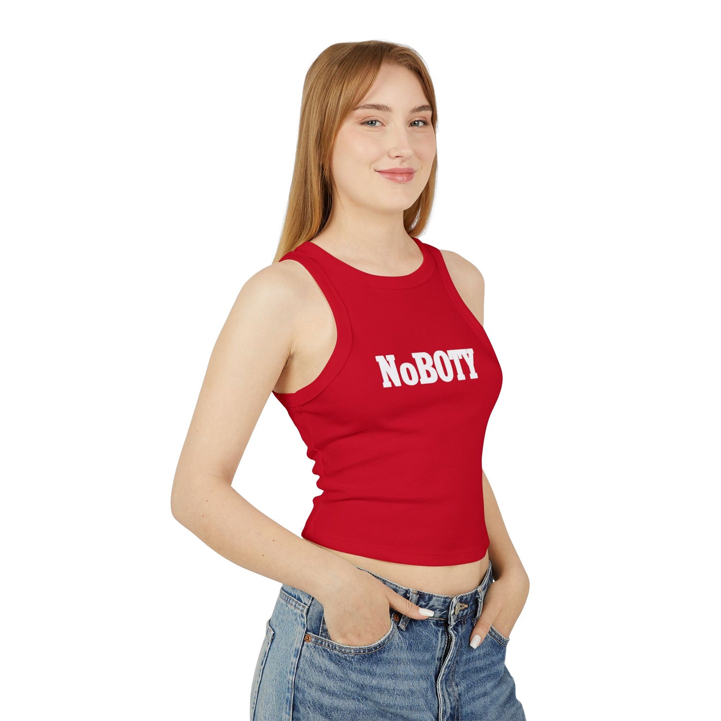 No Bitching on the Yacht Micro Rib Racer Tank Top