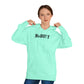 NoBOTY Unisex Hooded Sweatshirt, Casual Hoodie, Gift for Friends, Cozy Lounge Wear, Statement Sweatshirt, Everyday Wardrobe Essential