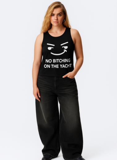 Unisex Garment-Dyed Tank Top, Relaxed Summer Top, Nautical Humor Shirt, Beach Party Attire, Sailing Gift