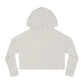 Cropped Hooded Sweatshirt with NoBOty Design, Trendy Casual Wear, Gift for Her, Cozy Layering Top, Perfect for Spring, Gym Style