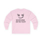 No Bitching on the Yacht Long Sleeve Tee - Unisex Cotton Shirt for Nautical Lovers