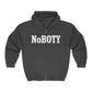 Unisex Heavy Blend™ Full Zip Hooded Sweatshirt - 'NoBOTY' Statement Hoodie for Comfort and Style, Casual Wear, Gift for Friends, [...]