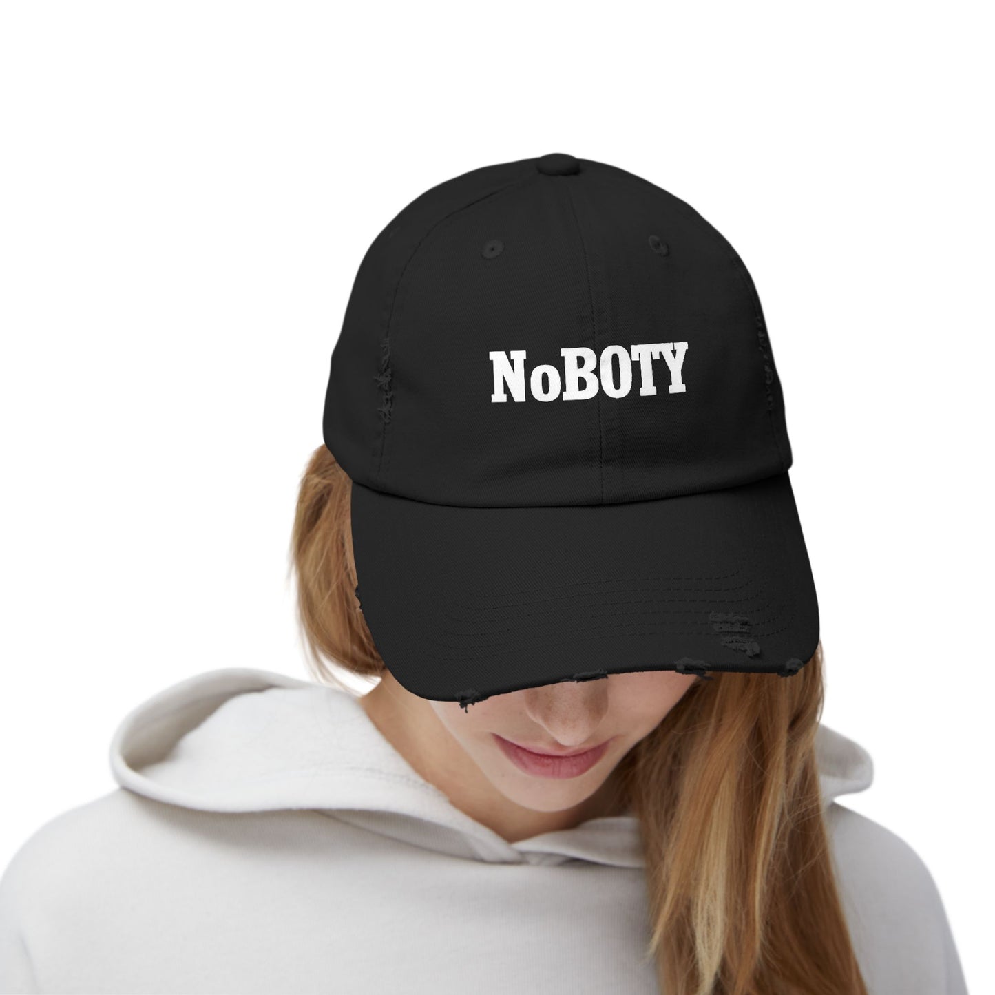 Unisex Distressed Yacht Cap - "No Bitching on the Yacht"