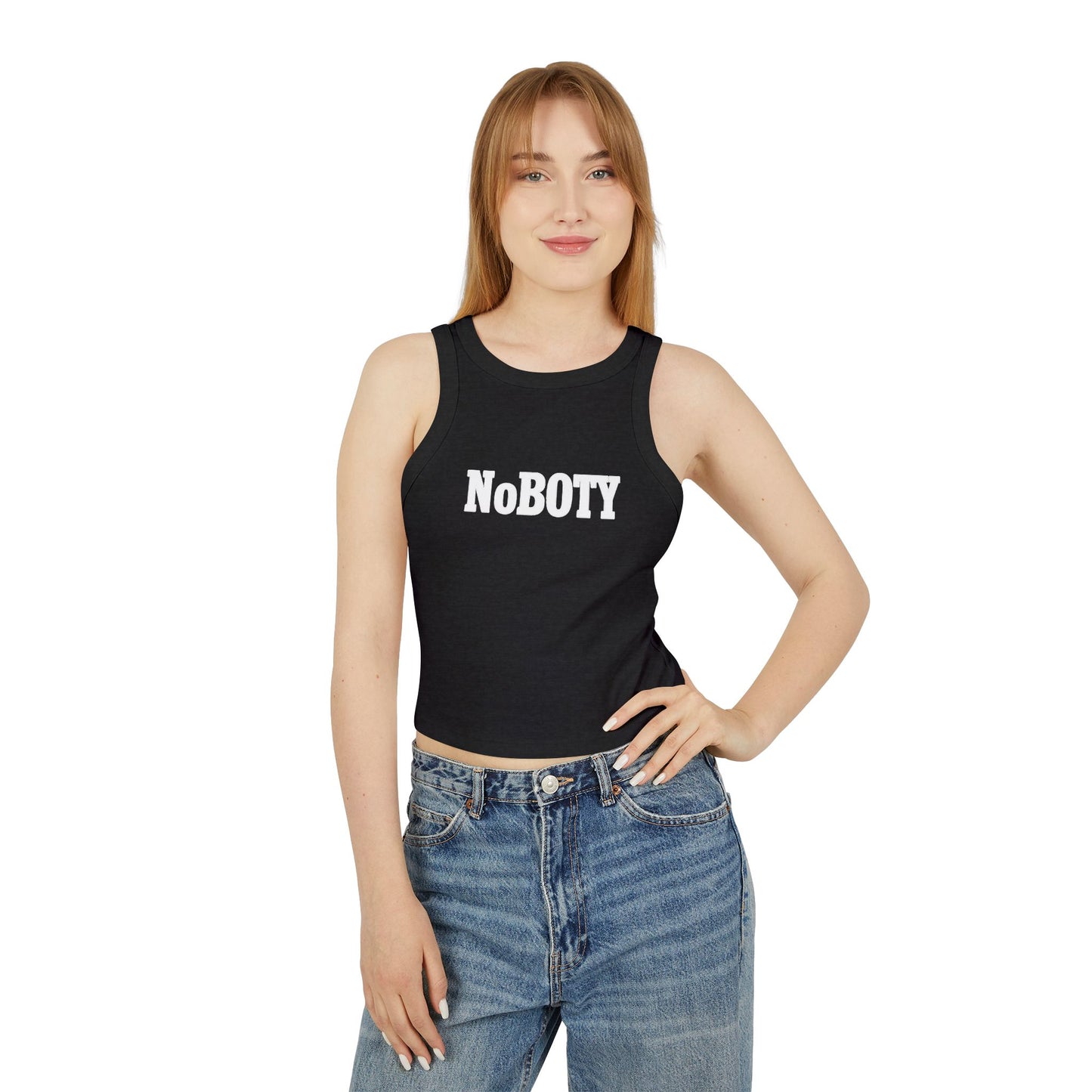 No Bitching on the Yacht Micro Rib Racer Tank Top